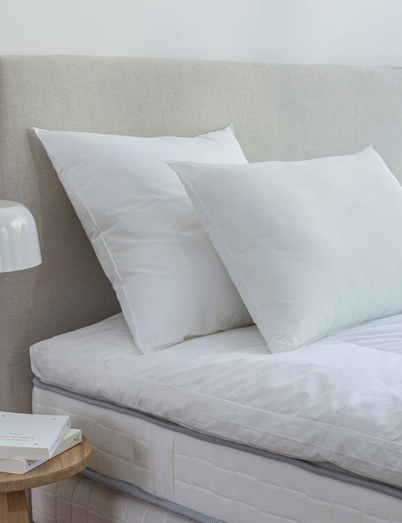 Oreiller qualité hôtellerie ferme (blanc) Oreiller qualité hôtellerie ferme (blanc)